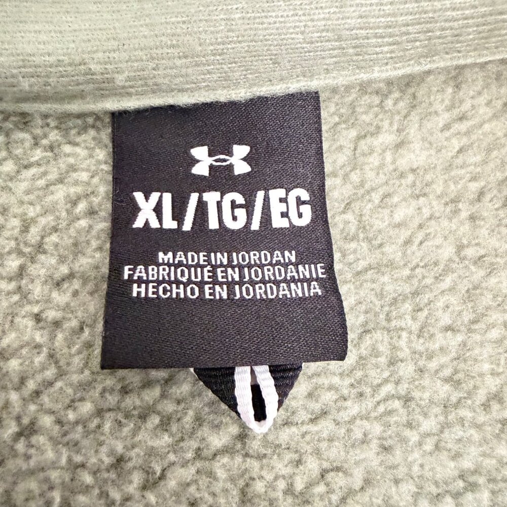 Under Armour 1/4 Zip Expanse Specialist (1380271) - Green/Gray - XL - Picture 5 of 8